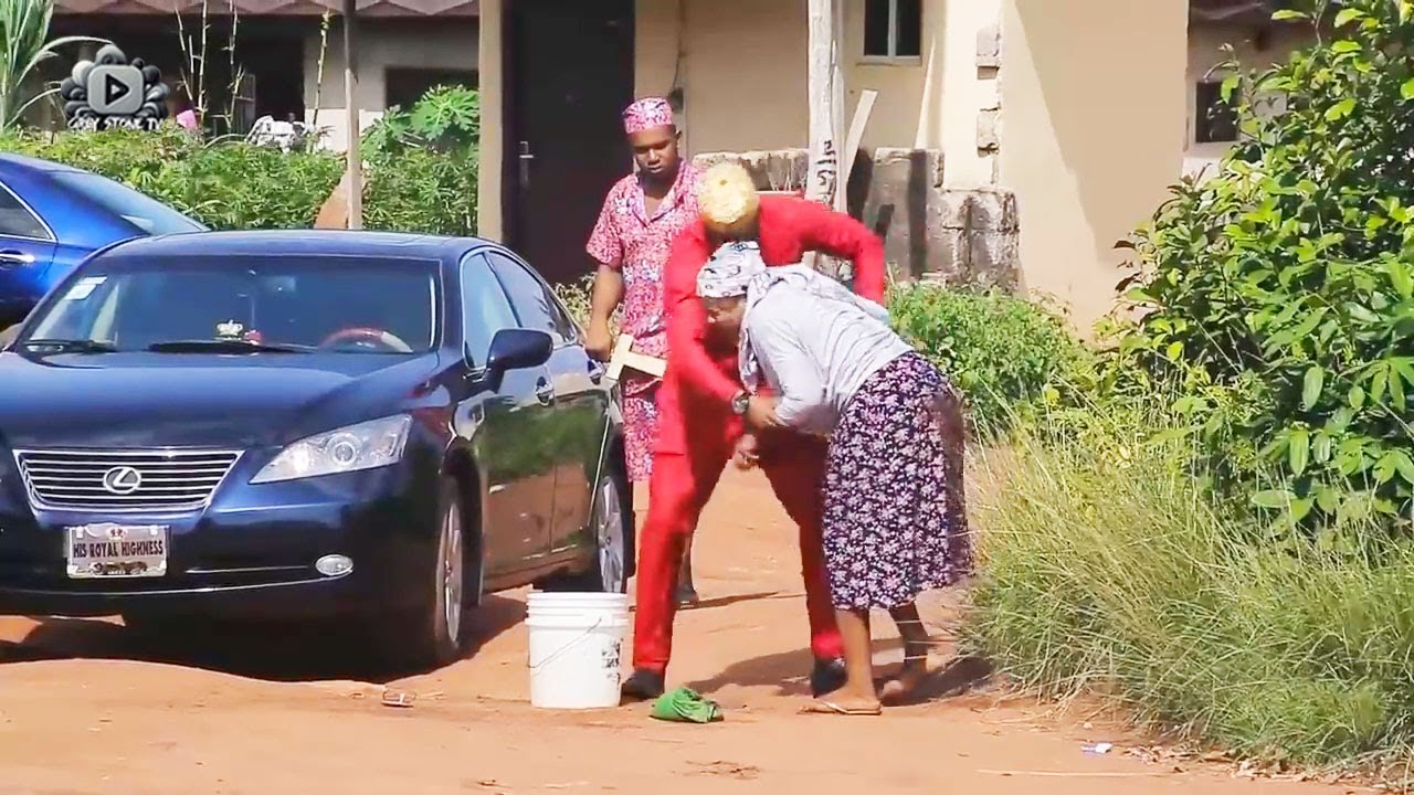 The Rich Prince Came To The Rescue Of A Poor Girl That Was Stranded By The Roadside - Nigerian Movie