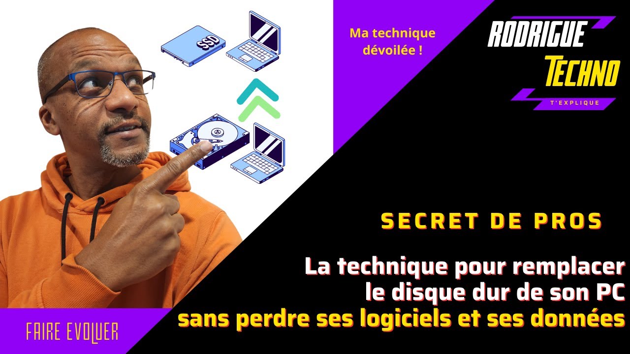 Clonage PC : La technique pour remplacer son disque dur sans perdre ses logiciels et ses donn&eacute;es