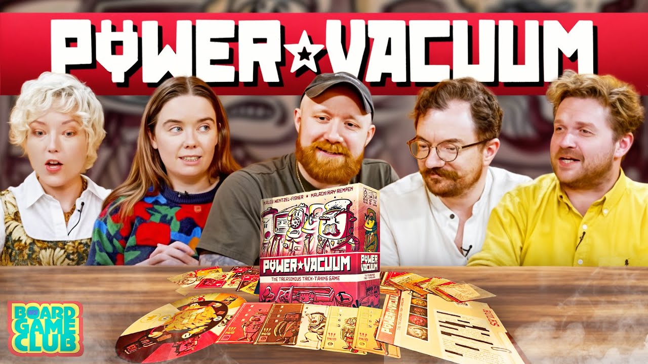 Let's Play POWER VACUUM | Board Game Club