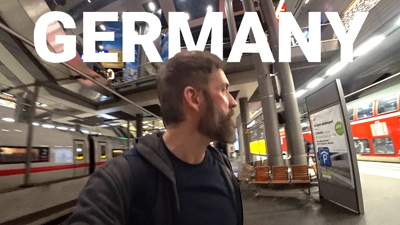MANIAC In Germany - First Time in Berlin, Airport Express Train 🇩🇪
