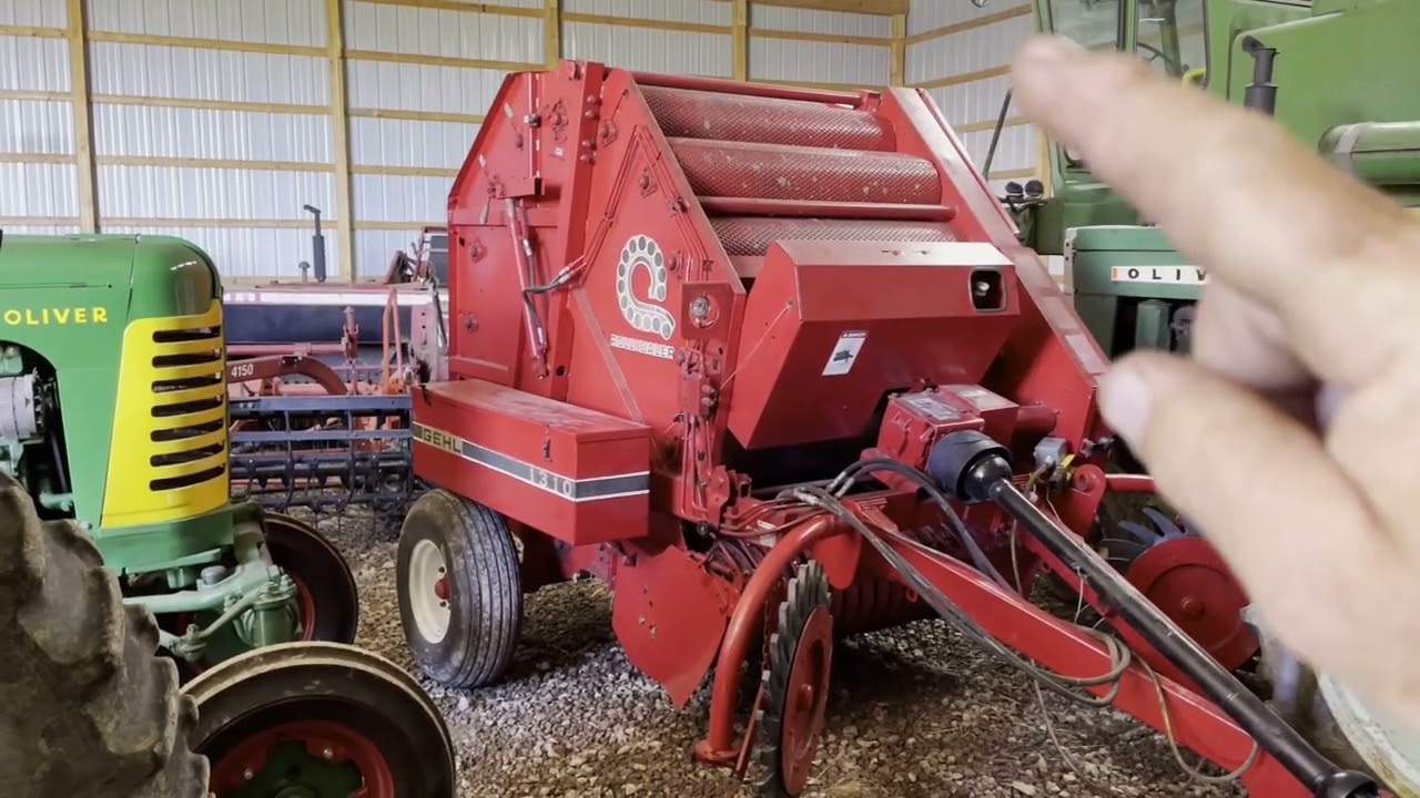 My Week:  Spraying Herbicides and Fixing the Round Baler