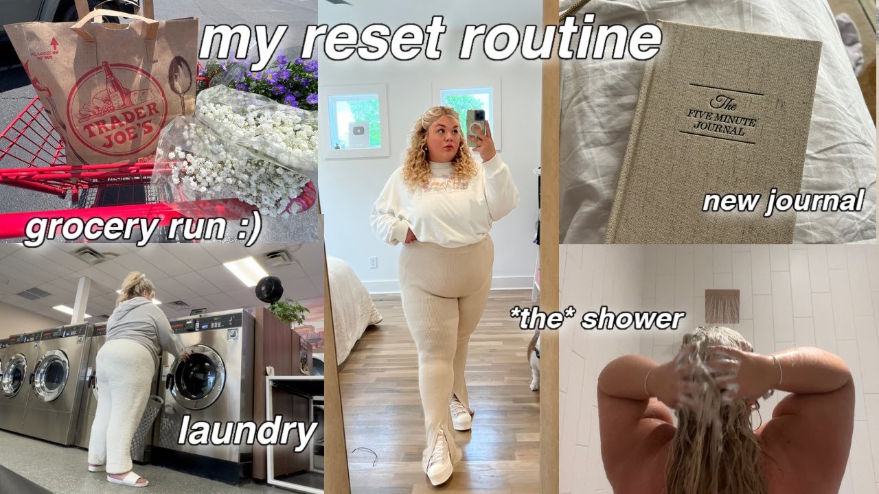 my REALISTIC reset routine *one us normal folk can actually do lol*
