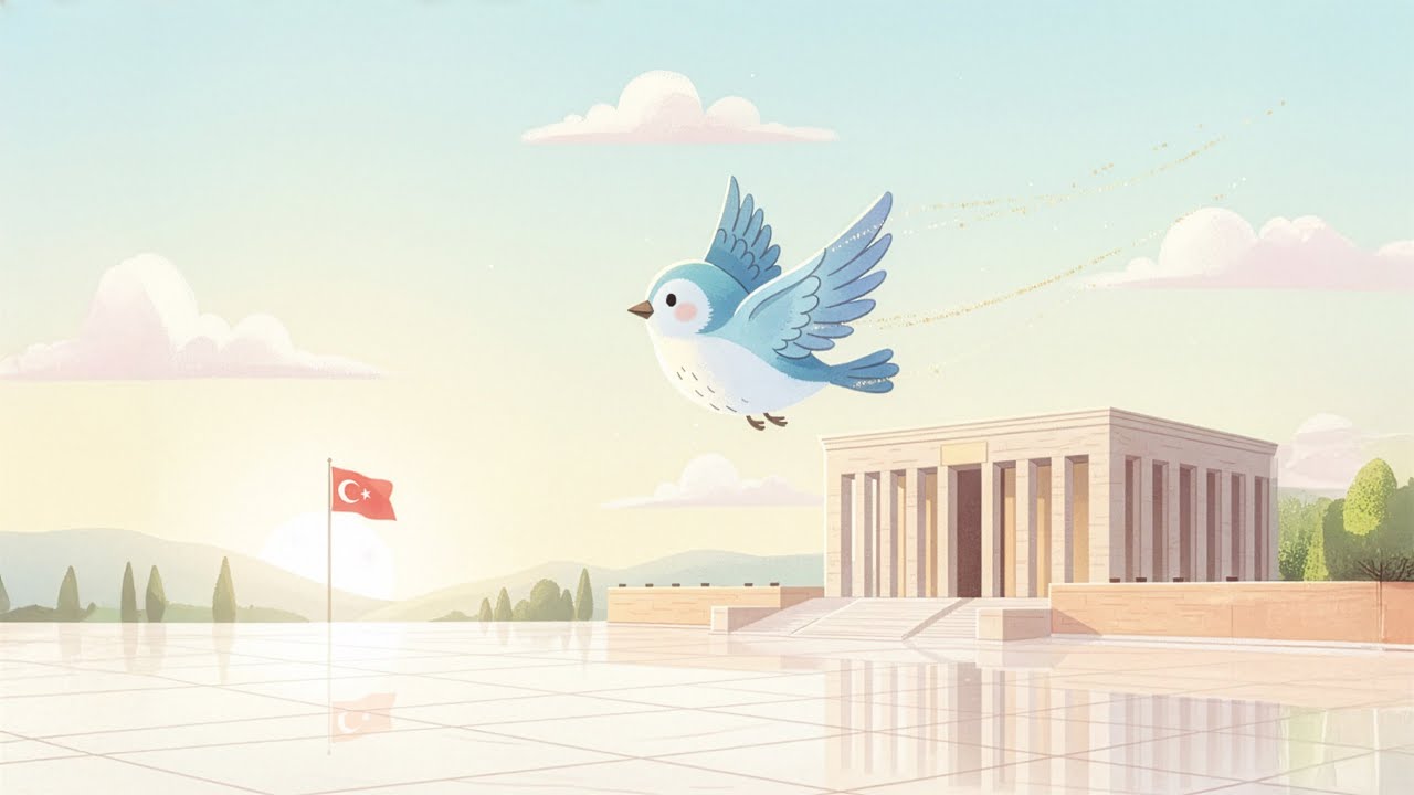 Minik Kuşun Anıtkabir Yolculuğu – 10 Kasım Özel Masal