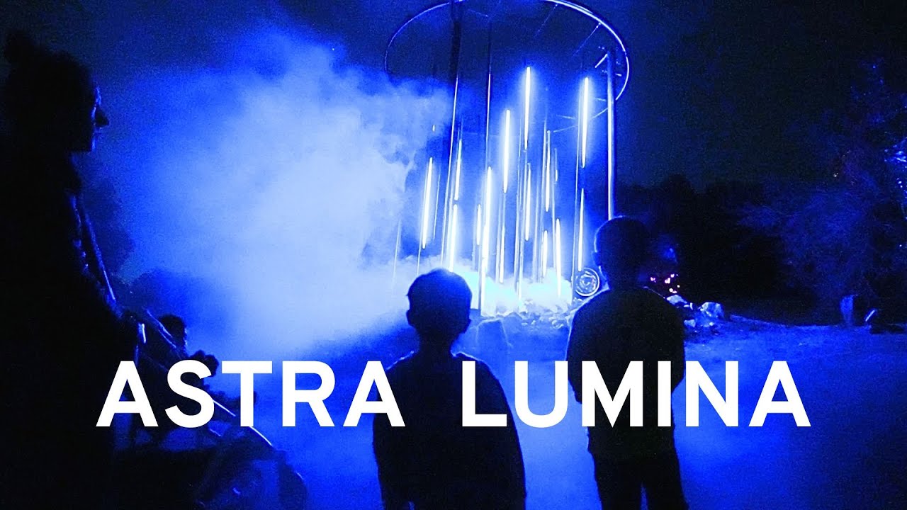 Эффект полного погружения в свет — Astra Lumina, Лос-Анджелес, с детьми