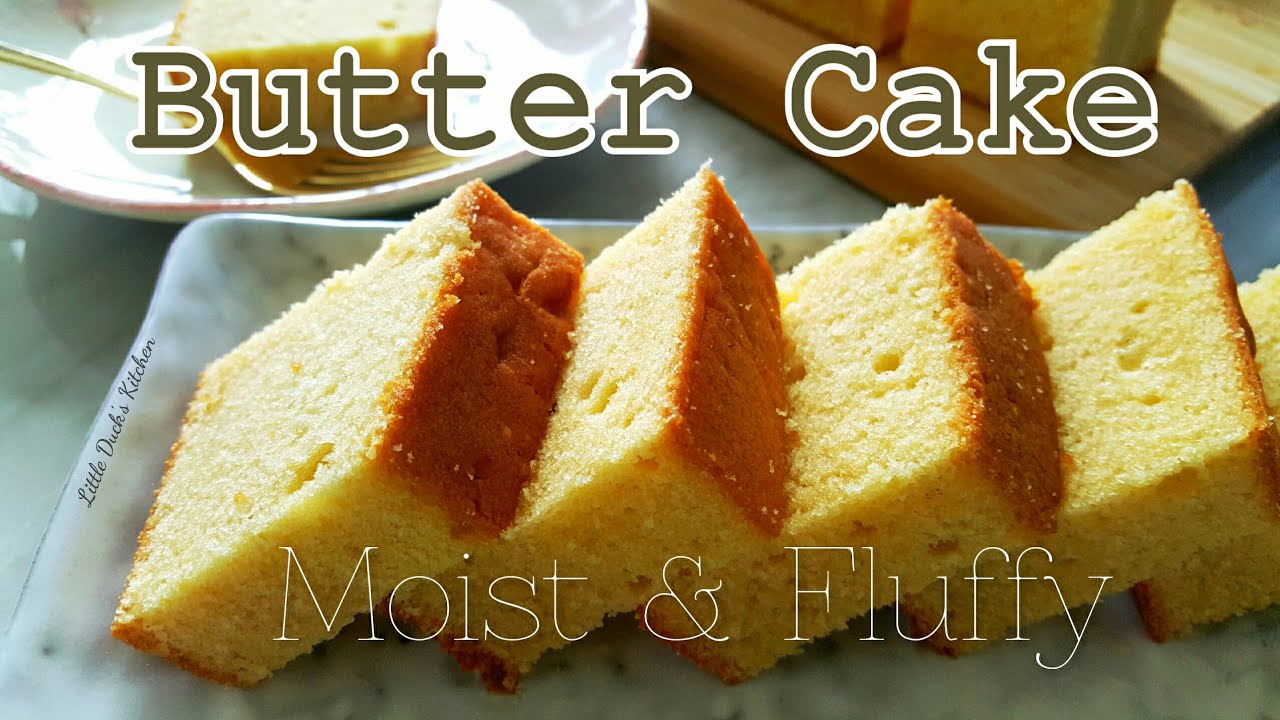 Рецепт влажного и пушистого масляного торта (Moist & Fluffy Butter Cake Recipe)
