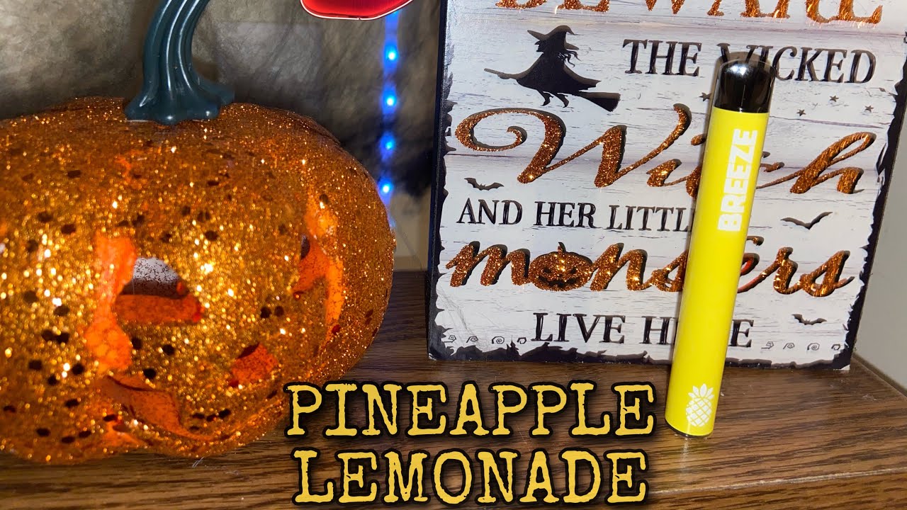 NEW Breeze Disposable Vape Review! (Pineapple Lemonade)