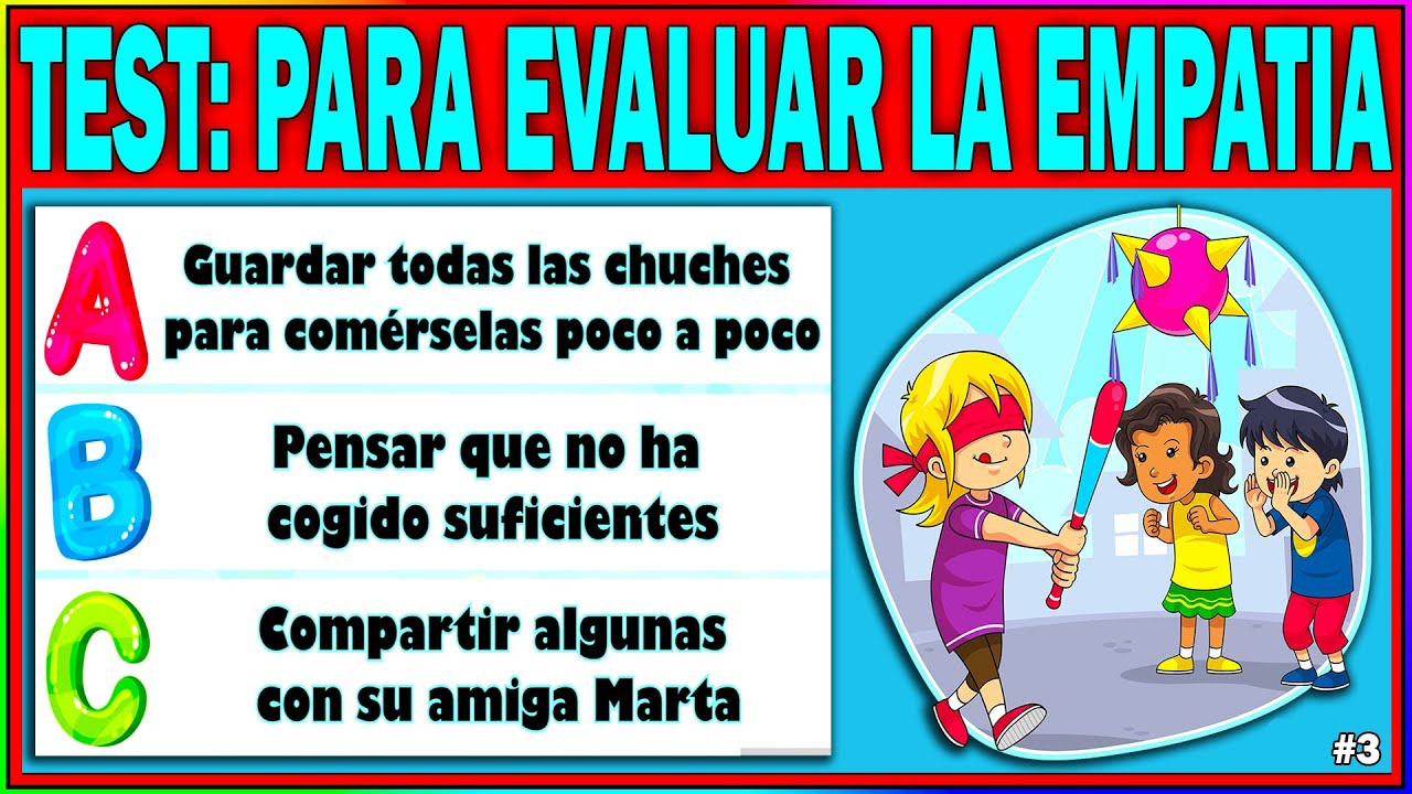 TEST 👁‍🗨 Para EVALUAR LA EMPATÍA De Tus HIJOS 👦 Psicología Para Niños Con PRINCESA DE LA LUZ