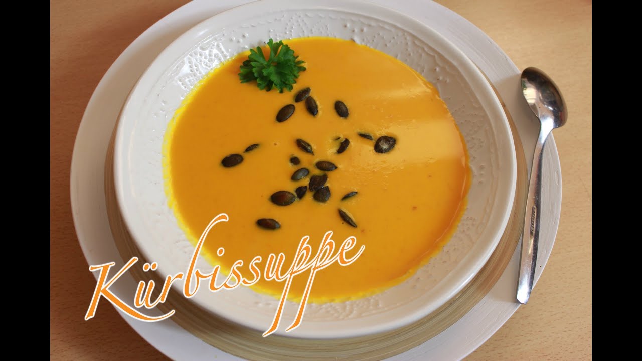 Kürbissuppe mit Orange & Ingwer / Perfekt für den Herbst!