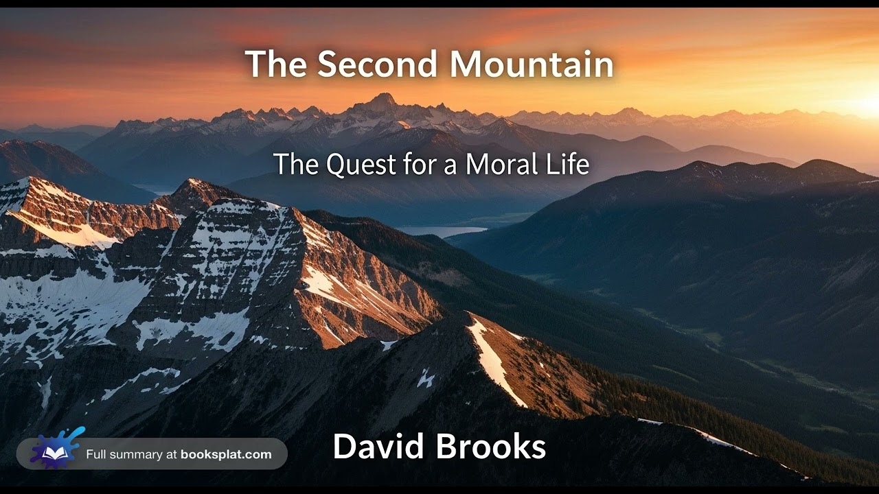 The Second Mountain: The Quest for a Moral Life by David Brooks - Rapid Summary