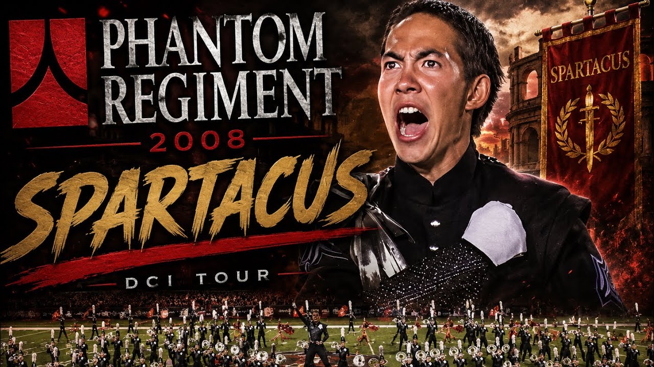 Phantom Regiments 2008 DCI Marching show ~ Spartacus