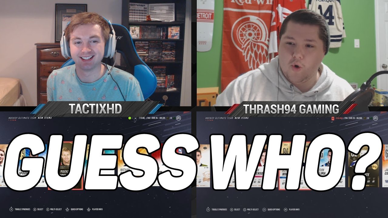NHL 19 HUT - TOTY GUESS WHO PACK OPENING! w/ Thrash94