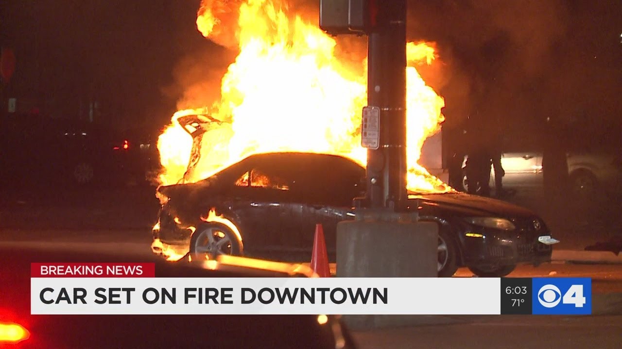 Chaos in downtown St. Louis as protests turn violent