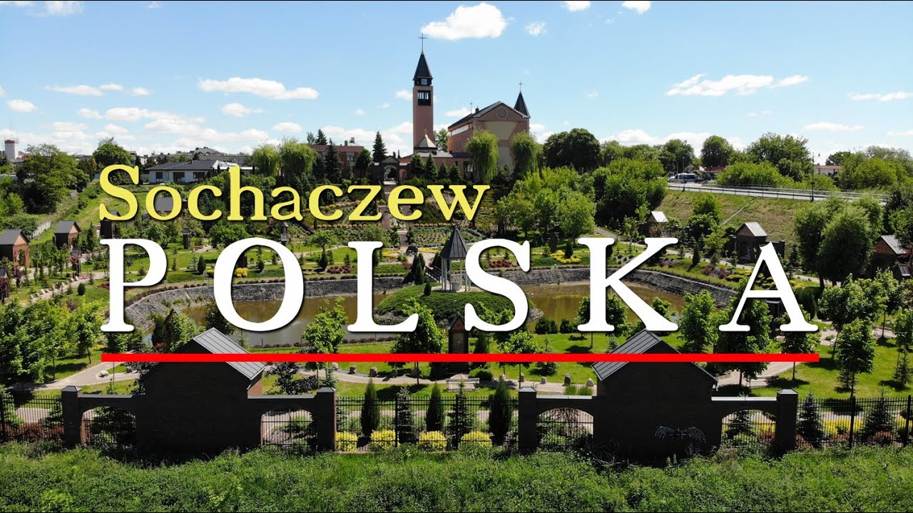 🇵🇱 Sochaczew 4K 2020 z lotu ptaka. Polska z drona