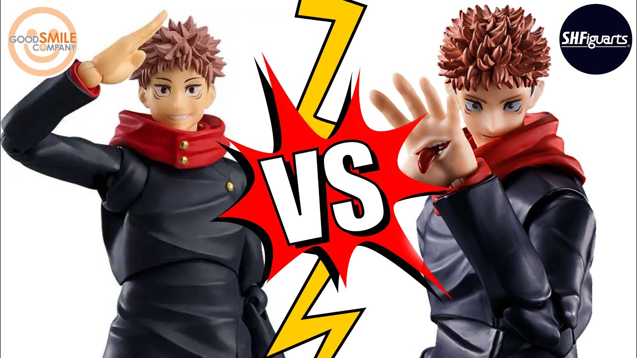 Дзюдзюцу Кайсен: Юдзи Итадори — кто лучше? SH Figuarts или Figma (Good Smile Company)