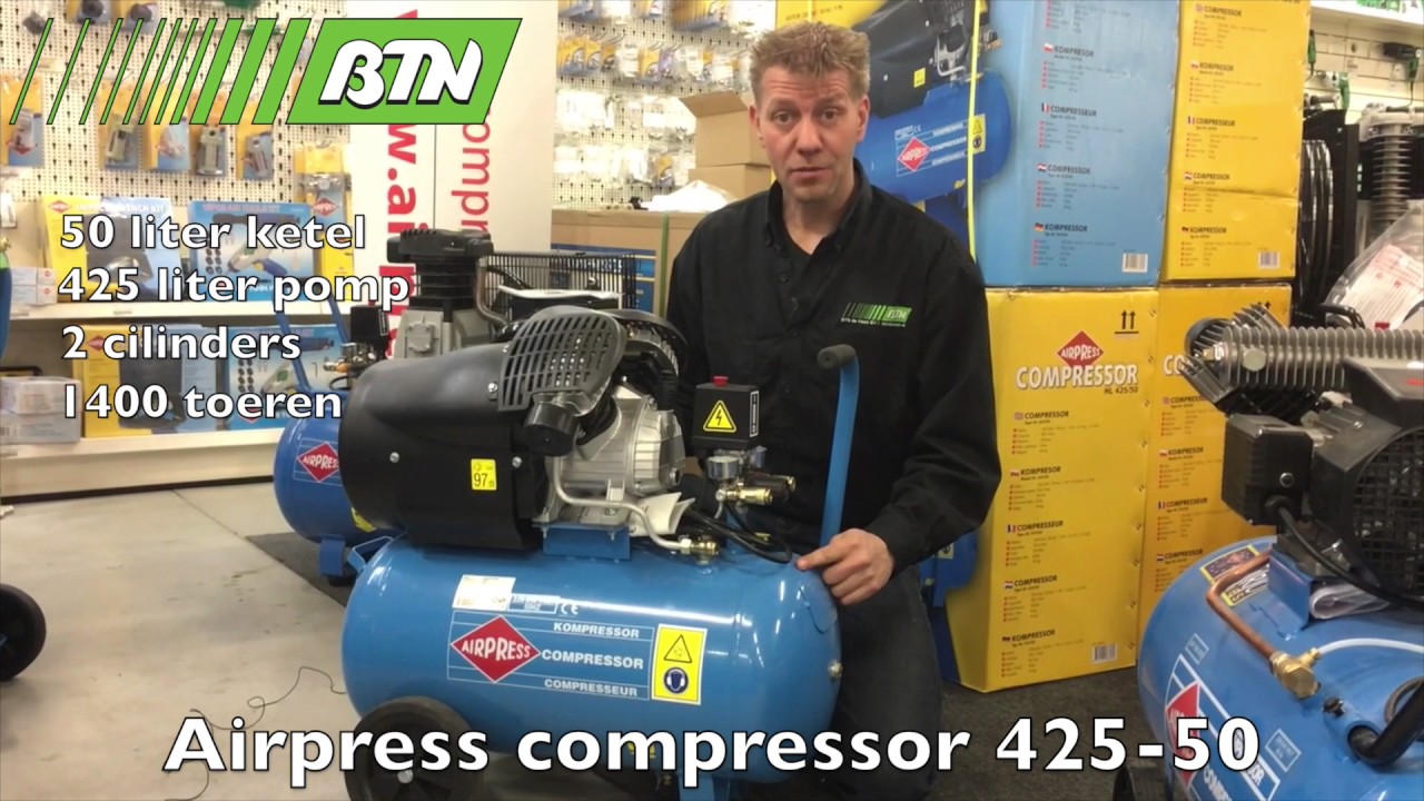 BTN de Haas - Compressor Airpress HL 425 50