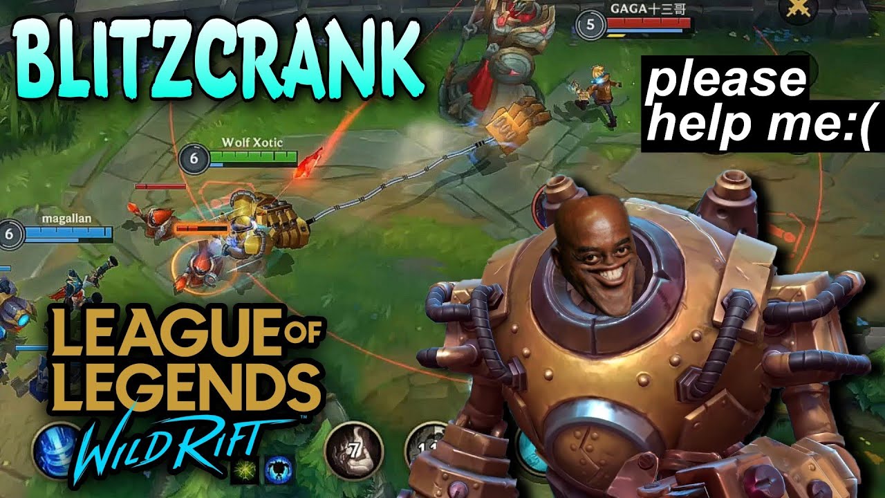 BLITZCRANK HOOK MONTAGE #7 | Rank Gameplay | League of Legends: Wild Rift