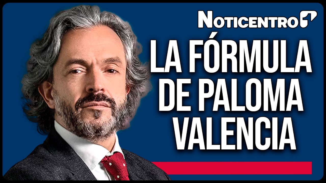 Paloma Valencia revela su fórmula vicepresidencial: Juan Daniel Oviedo | Canal 1 | Noticentro