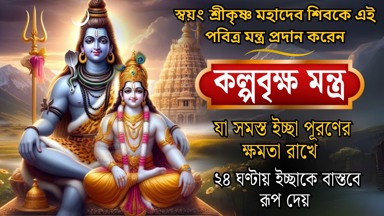 কল্পবৃক্ষ মন্ত্র : সমস্ত ইচ্ছা পূরণের শক্তিশালী মন্ত্র : Wish fulfilment Mantra: Kalpavriksha mantra