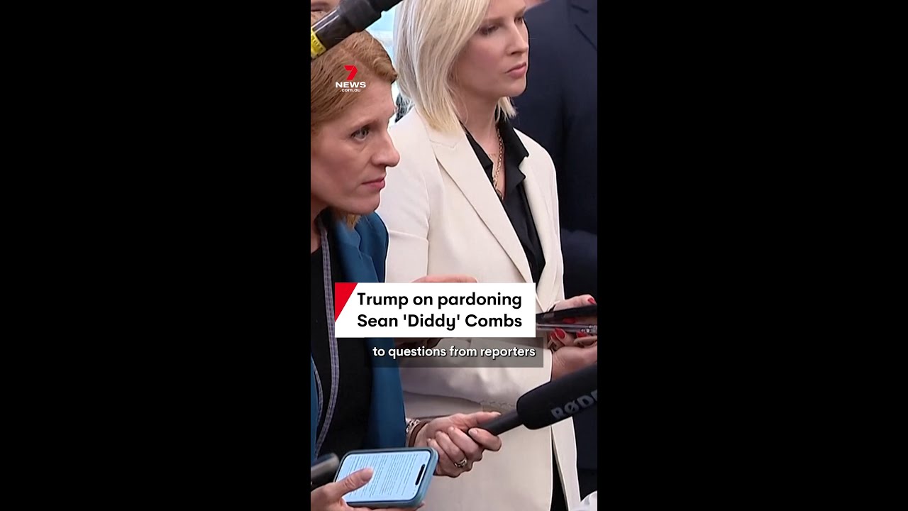 Trump on pardoning Sean 'Diddy' Combs