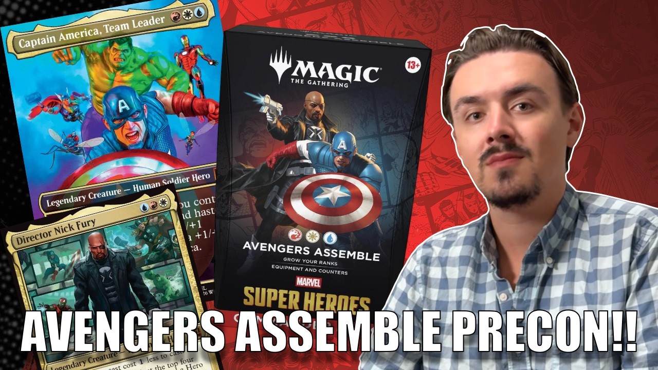Предсобранная колода MTG Marvel Avengers Assemble Commander произвела на меня впечатление &mdash; подро...