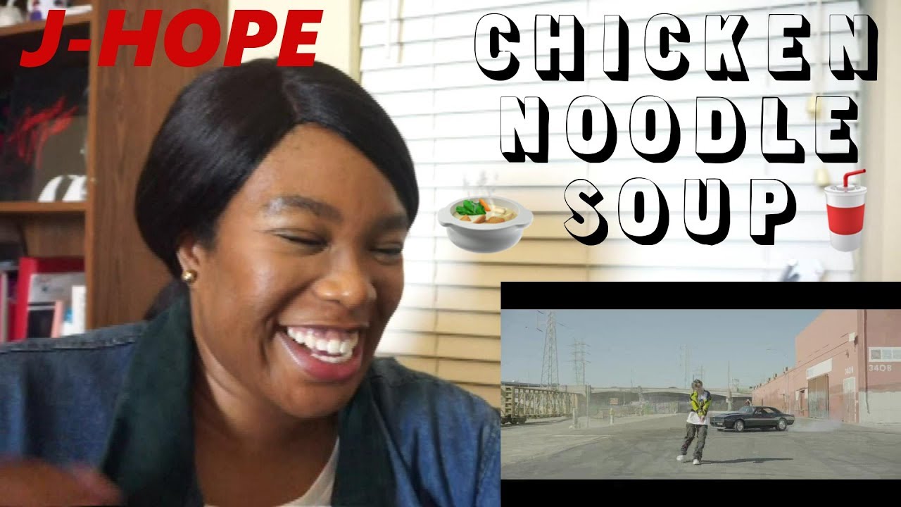 J-Hope Chicken Noodle Soup ft Becky G MV REACTION