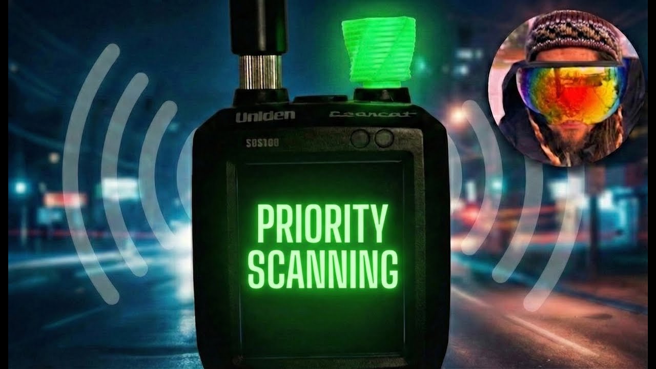 Uniden SDS100 Priority Scan Feature Tutorial