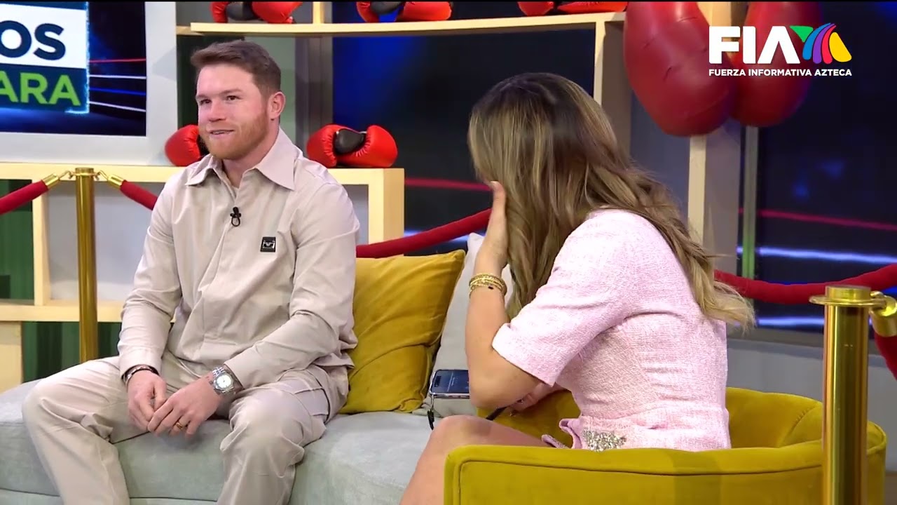 #EXCLUSIVA: Canelo Álvarez en la casa de #LosRuizLara hace importante anuncio