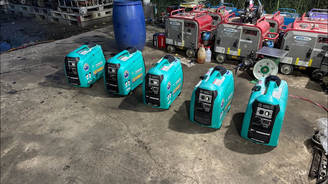 Máy phát điện sách tay cách âm Yanmar GF1400(24/11/25)