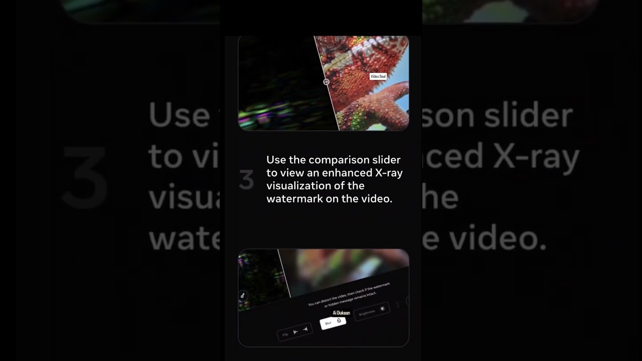 #VideoSeal is the watermarking technology where you can watermark your content.#ai #aitools #aiagent