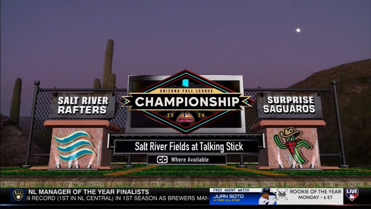 Arizona Fall League Championship, November 16, 2024