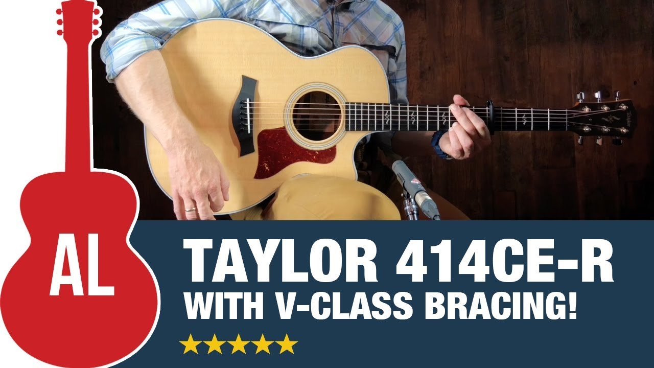 Taylor 414ce-R (Rosewood LTD) with V-Class Bracing