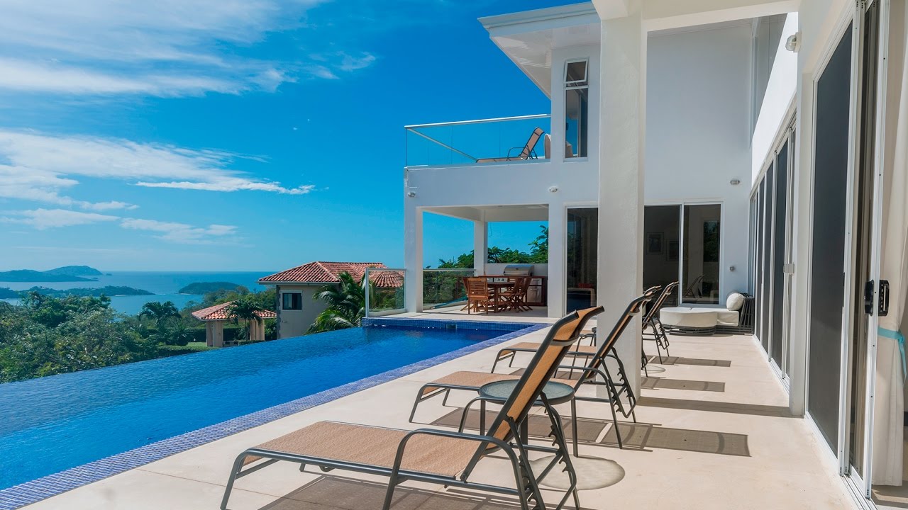 Six Bedroom Ocean View Luxury Home For Sale in Playa Potrero, Costa Rica