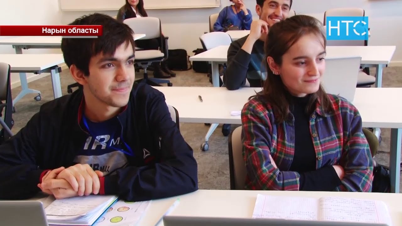 ТРК НТС: Студенты и преподаватели УЦА учат в Нарыне кыргызский язык