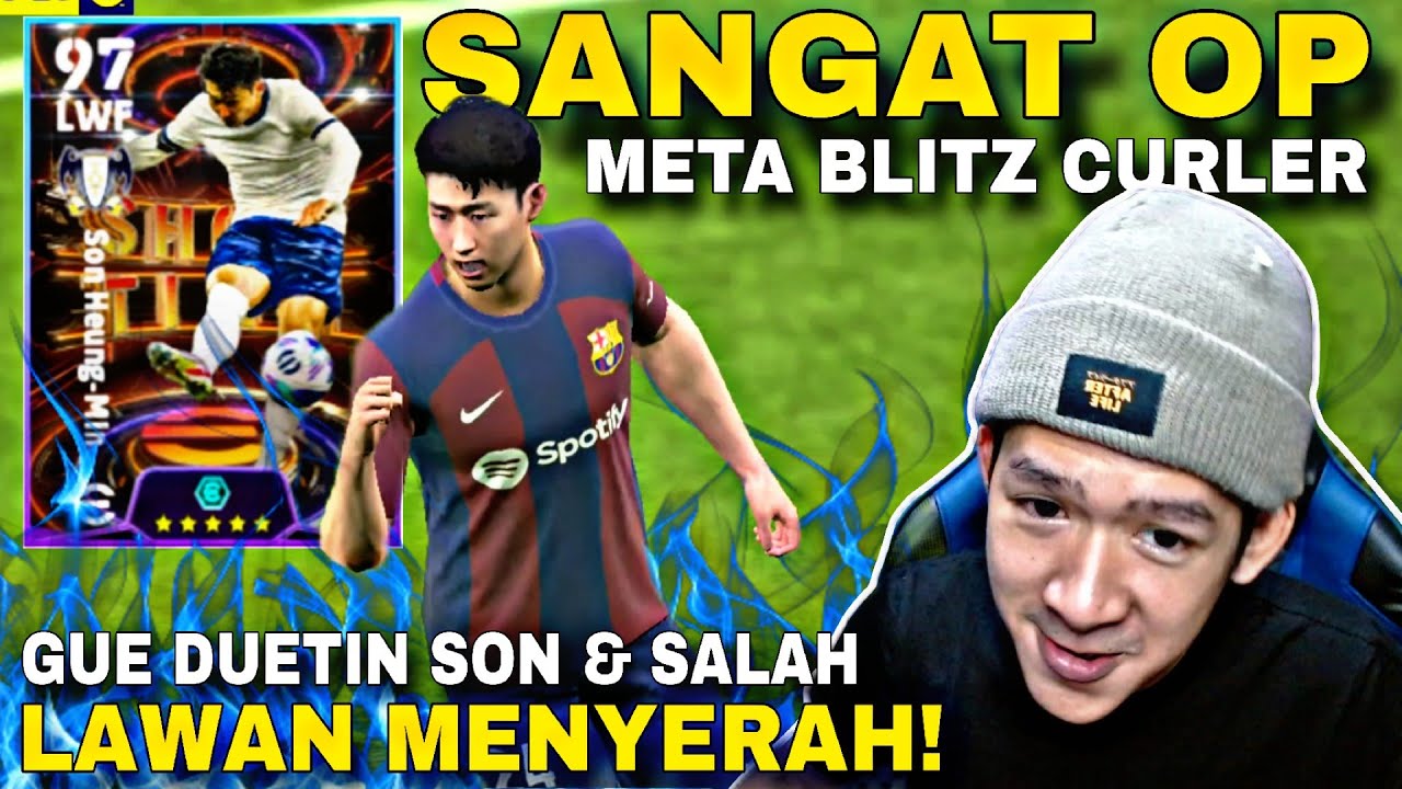 GW DUETIN MOH SALAH DAN SON BLITZ CURLER LAWAN SAMPE NYERAH! eFootball 2024 Mobile