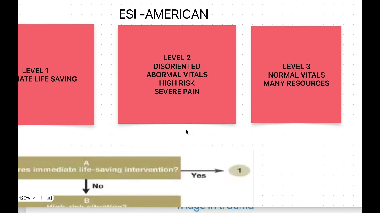 Emergency severity index
