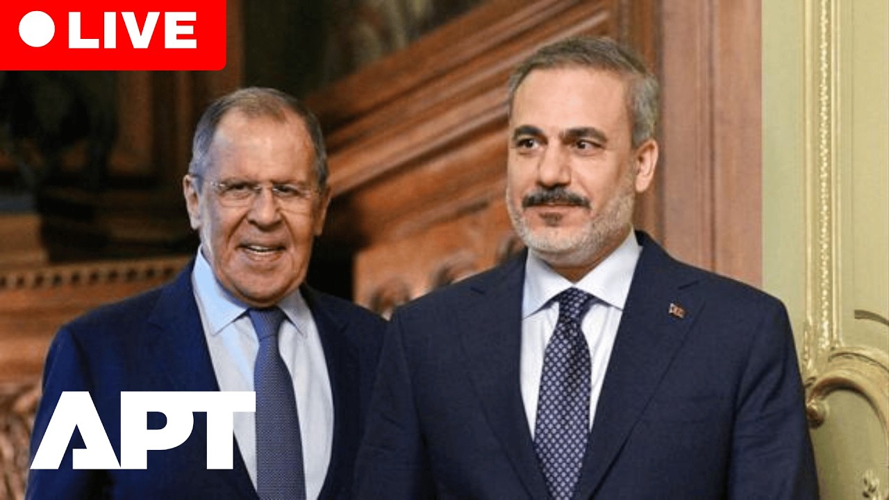 LIVE: Russia's Lavrov Holds Talks with Turkish Foreign Minister Hakan Fidan in Moscow | APT