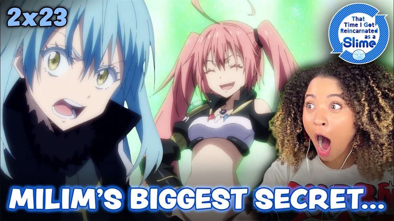MILIM'S BIGGEST SECRET 😱 Slime 2x23 DUB Reaction