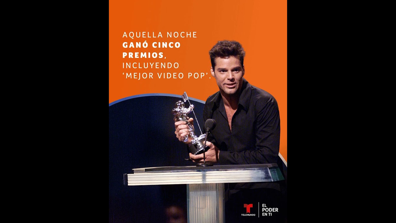Ricky Martin hará historia en los MTV Video Music Awards  | El Poder En Ti