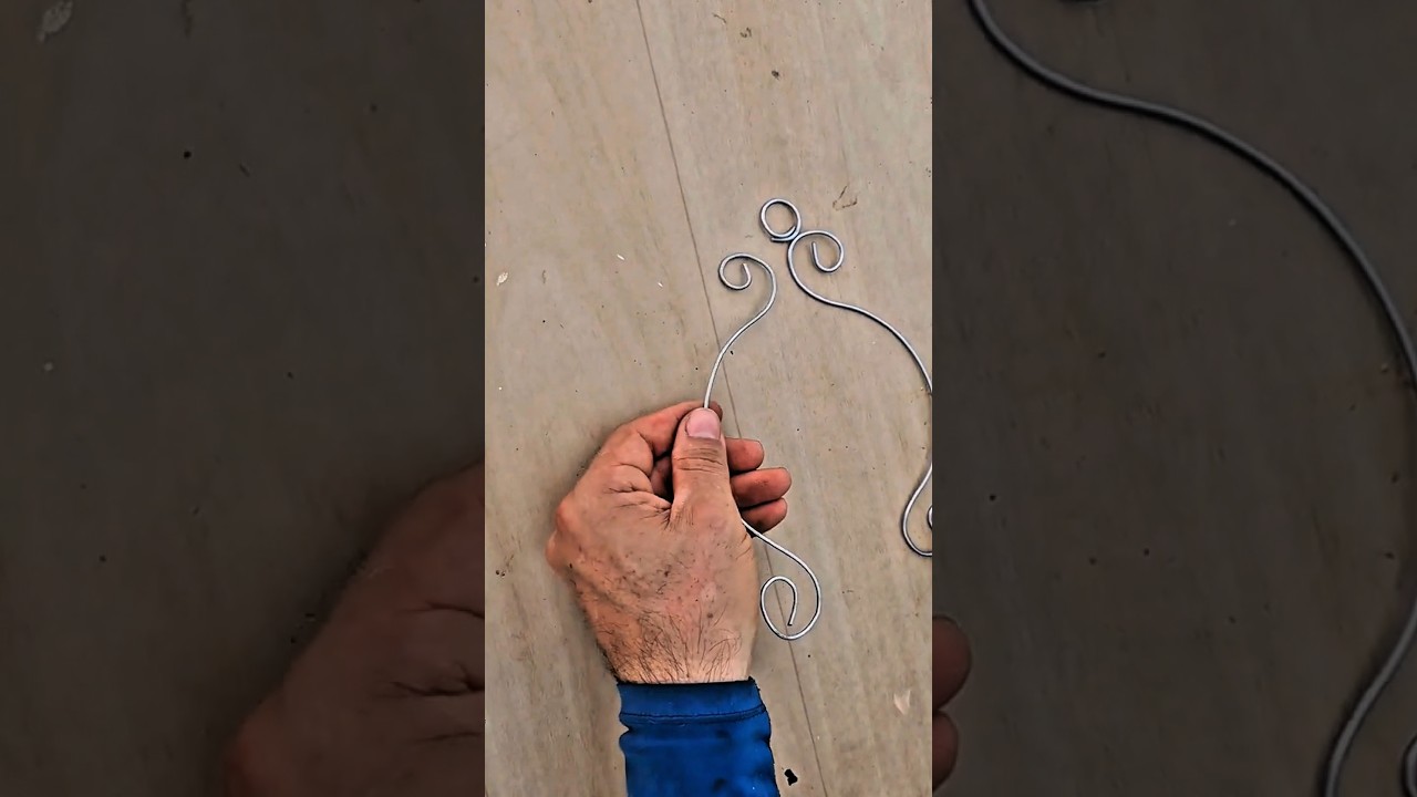 DIY Подвес для цветов из проволоки 🌿 | Романтичный и простой декор для растений