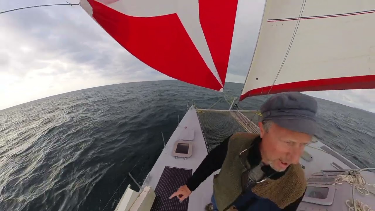 Mumby 48 Goosewing Spinnaker and Genoa May 2025