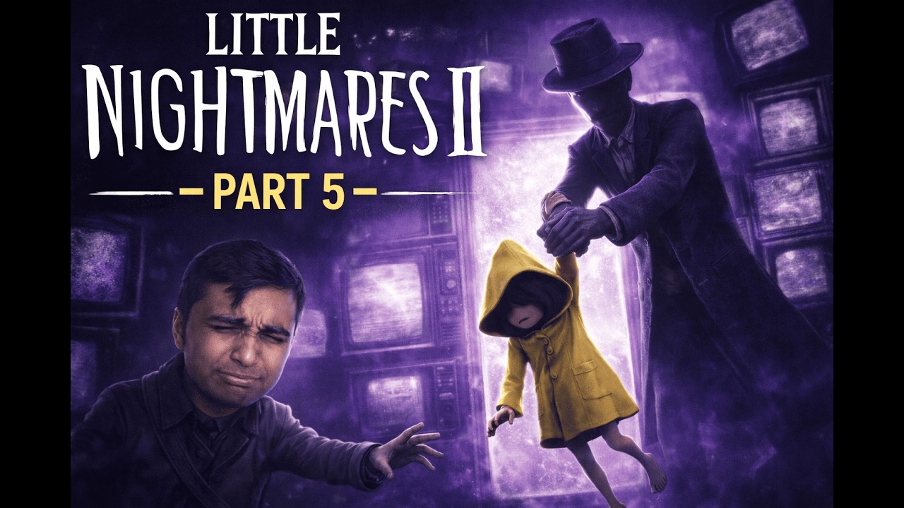 Yeh topi master six ko kidnap karke leke gaya !!! | Little Nightmares 2 gameplay part 5
