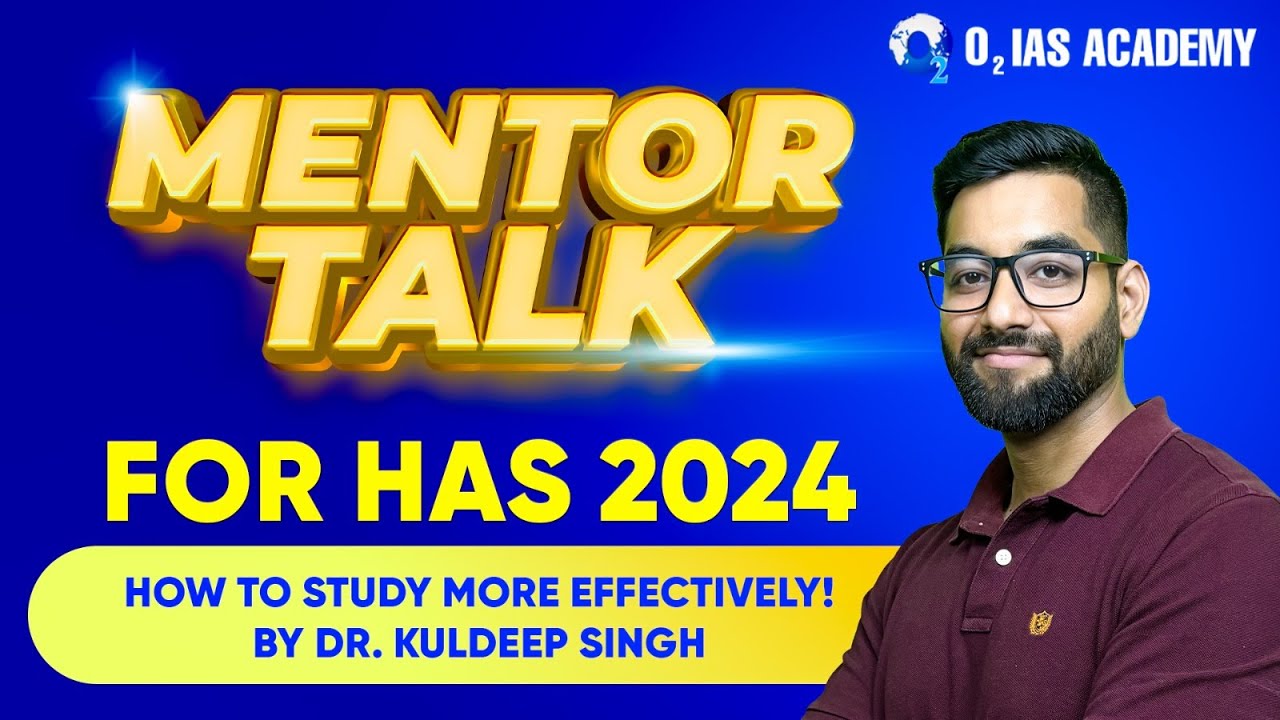 Mentor Talk: How to Tackle Procrastination in Exam preparation | HPAS prelims Special session