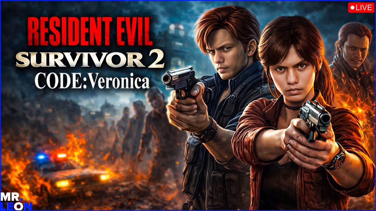 🔴Resident Evil Survivor 2 - Code Veronica | Full Gameplay | RE Series | Mr.Leon - தமிழ்