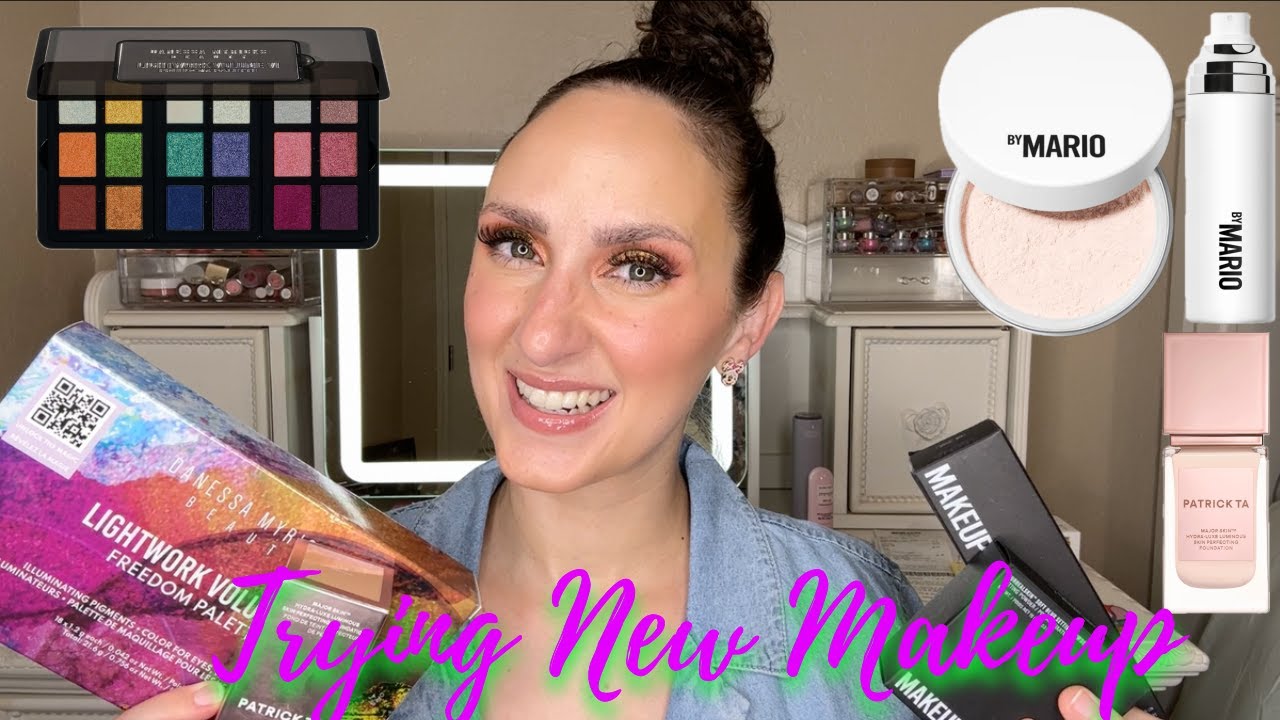FINALLY TESTING OUT NEW MAKEUP! (VERY CHATTY STYLE)