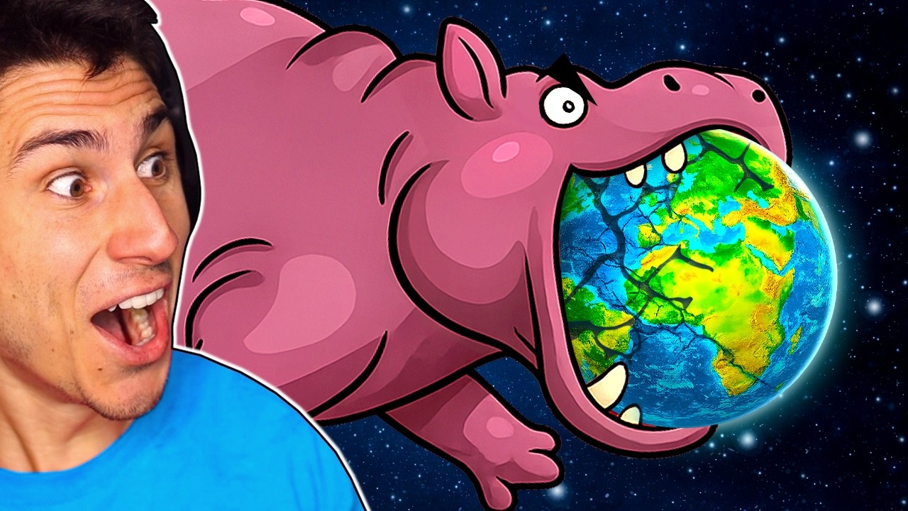 Giant Hippo EATS PLANET EARTH! | Tasty Planet
