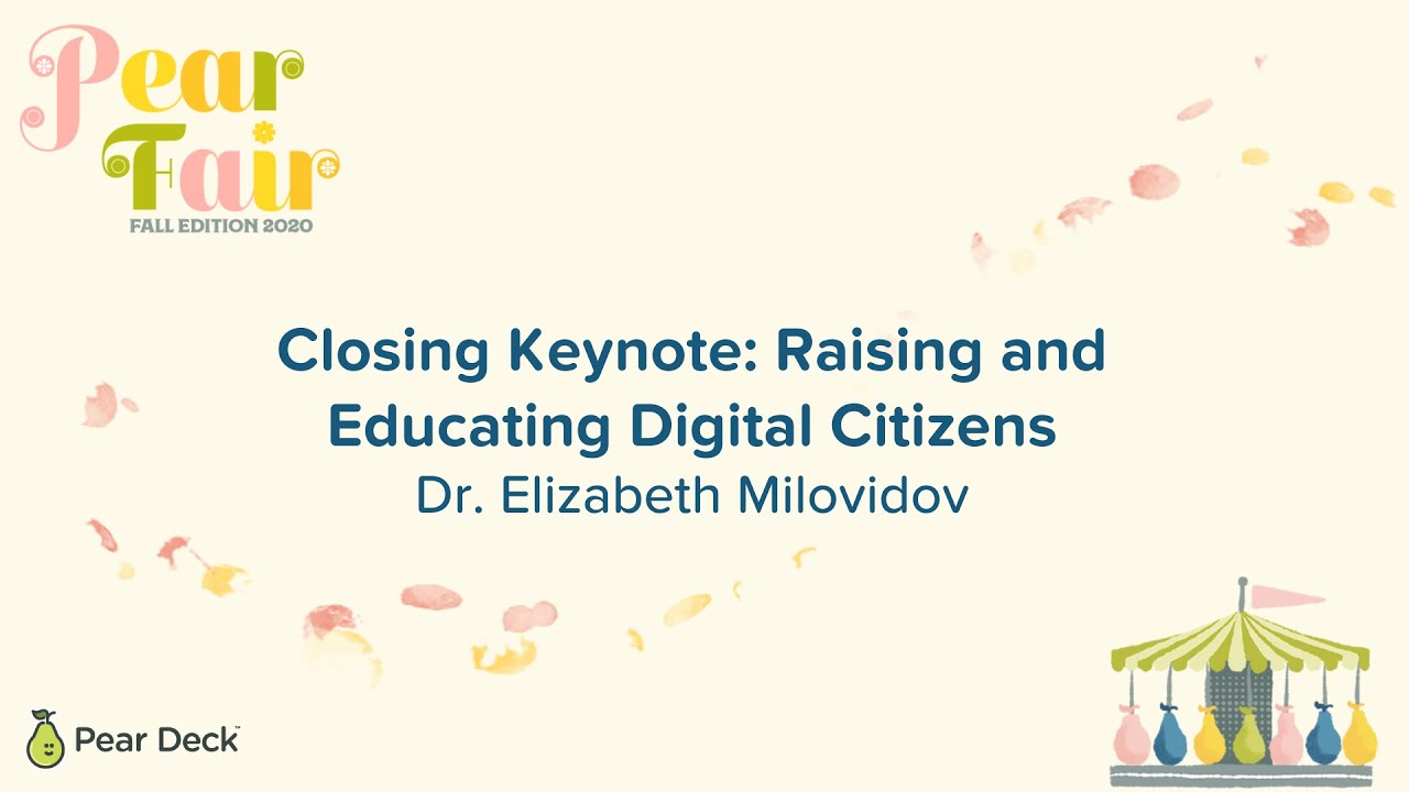Closing Keynote: Raising and Educating Digital Citizens