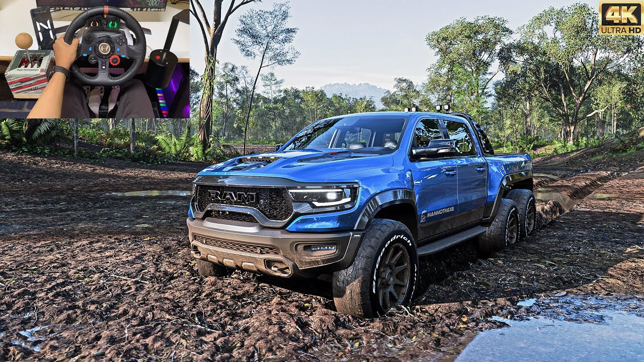 Hennessey Mammoth 1000 6x6 TRX | OFFROAD - Forza Horizon 5 | Logitech G29 Steering Wheel