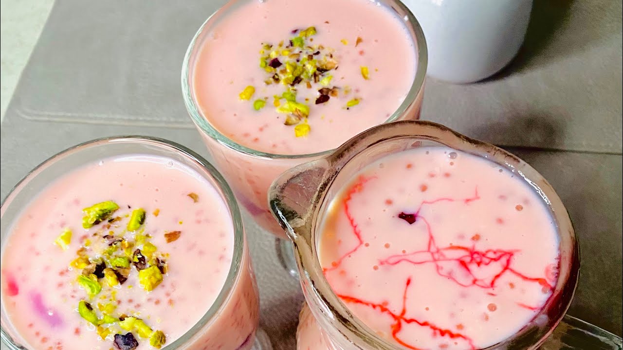 Custard Sago Jelly Drink | aftari ya Eid make this delicious cold dessert
