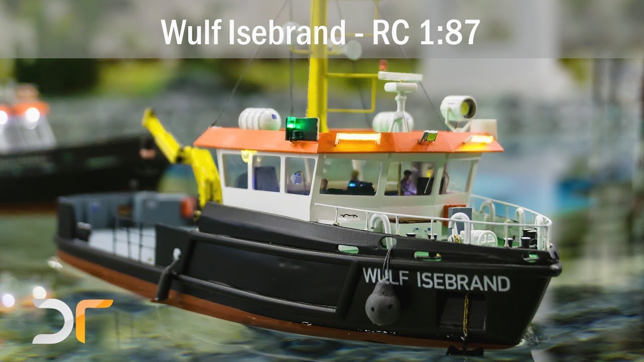 Mikromodell Wulf Isebrand bei der Arbeit - MiWula - Hamburg | RC 1:87