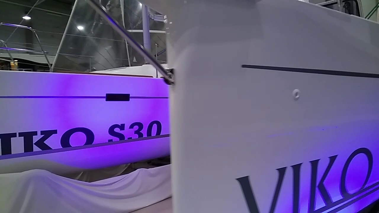 Viko 26. 
Boat show exhibition. Poland, Lodz 17.11.2017